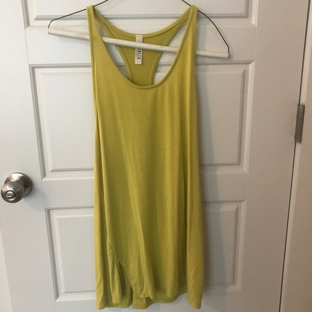 Mustard/gold tank top